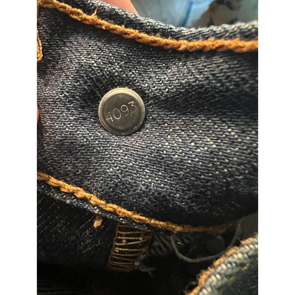 Levi's Vintage Clothing 501XX Dark Wash Denim Jeans Made in Mexico 40x36